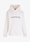 Jack & Jones Kapüşon Yaka Beyaz Erkek Sweatshırt 12262228_JCOPUFF SWEAT HOOD