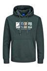 JORPORTLAND BLOCK SWEAT HOOD LN YEŞİL12262421 