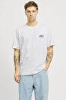 JORVESTERBRO BACK TEE SS CREW NECK P.BEYAZ