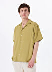Jack & Jones Rahat Kahve Erkek Gömlek 12269086_JJEURBAN EDGE RESORT SHIRT