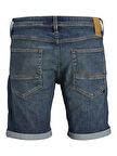 JACK JONES Erkek Blue Denim SHORTS 12269608
