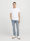 Jack & Jones Düşük Bel Dar Mavi Erkek Denim Pantolon 12269466_JJIGLENN JJORIGINAL CB 774