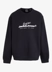 Jack & Jones Bisiklet Yaka Siyah Erkek Sweatshırt EXC 12275174_JCOTABI SWEAT CREW NEC