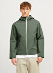 Jack & Jones Haki Erkek Mont JJADAM LIGHT JACKET HOOD