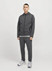 Jack & Jones Dar Açık Gri Erkek Eşofman Altı 12261991_JPSTWILL FUSION SWEAT PANT