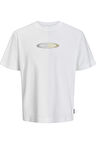 JCOPACER BRANDING PRINT TEE SS CREW NECK P.BEYAZ