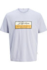 JORFREDERIKSBERG BOX SCRIPT TEE SS CN LN AÇIK MAVİ