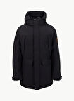 Jack & Jones Siyah Erkek Mont 12279243_JJFINN SOFTSHELL PARKA