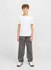Jack & Jones Normal Bel Gri Erkek Çocuk Denim Pantolon 12279858