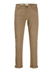 Jack & Jones Normal Bel Dar Kahve Erkek Denim Pantolon 12274994_JPSTGLENN ETHAN ICON PANT