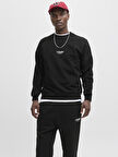 Jack & Jones JJESOHO Sweat Crew Neck NOOS – Bisiklet Yaka Basic Erkek Sweatshirt, Rahat Günlük Model 