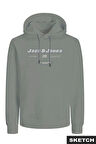 Jack & Jones Erkek Koyu Gri· Sweat 12284471
