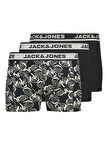 Jack Jones Lıam Flower 3 Lü Paket Erkek Boxer 12286178