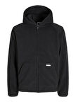 Jack Jones Grıd Fleece Polar Kapüşonlu Erkek Sweat 12282871