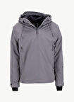 Jack & Jones Gri Erkek Mont 12283166_JCOFUSION TECHNICAL JACKET