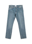 Jack & Jones Normal Bel Tapered Fit Mavi Erkek Denim Pantolon 12282580_JJIMIKE JJEVAN JOS 196