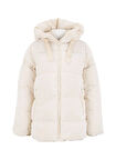 Only Krem Kadın Mont ONLECE PUFFER COAT CS OTW
