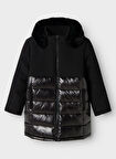 Name İt Siyah Kız Çocuk Şişme Mont 13246863