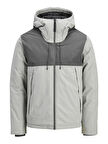 Jack & Jones JCOUNION Light Padded Blocking Jacket SN – Renk Bloklu Hafif Şişme Erkek Mont, Suya Dayanıklı, Rahat Kesim 