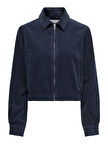 ONLPIPPA CORD BOMBER OTW Kadın Mavi Mont - 15358215