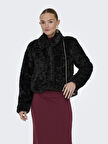 ONLY ONLGINNY Short Teddy Jacket OTW Kadın Kısa Teddy Mont - Sıcak ve Şık 