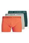 Jack Jones Bennett Solıd 3 Lü Paket Erkek Boxer 12285142