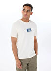 Jack & Jones Bisiklet Yaka Beyaz Erkek T-Shirt 12288519_JPRBLUZOEY TEE SS CREW NEC