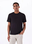 Jack & Jones Bisiklet Yaka Siyah Erkek T-Shirt 12288524_JORSTUDIO TEE SS CREW NECK