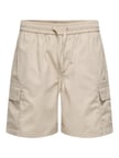 Only&Sons ONSKAL CARGO 0287 SHORTS Bej Erkek Şort 22033342