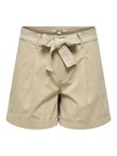 ONLAZELEA MW BELT CHINO SHORTS PNT Kadın Beyaz Şort - 15370625