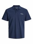 Jack Jones College Logo Regular Fit Erkek Polo Yaka Tişört 12288360