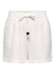 ONLSWAR THYRA PULL UP SHORTS WVN Kadın Beyaz Şort - 15378514
