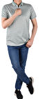 RYM-7620 FERMUARLI POLO YAKA TİŞÖRT/YEŞİL/L
