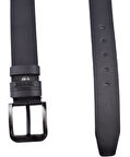 FSM-30 SUNİ  DERİ 4,5 CM KEMER/SİYAH/110 - 44 