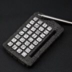 Deri Damgalama Aletleri Seti, 32 Değişik Damgalama Deseni - Deri El Sanatları Araçları