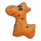 Sesli Peluş Köpek Isırma Oyuncağı (Zürafa)