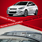 Hyundai Accent Blue Bagaj Üstü Slim Yarasa Spoiler Parlak Siyah