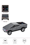 D68 Cyber Model Araba Tasarımlı Bluetooth Hoparlör 15w Güçlü Ses Rgb Led /tws/usb Gri