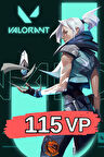 115 VP Valorant Points