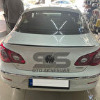Volkswagen VW CC Bagaj Üstü Slim Spoiler Piano Black Parlak Siyah