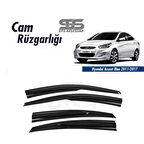 Cam Rüzgarlığı Hyundai Accent Blue 2011 - 2017 Mügen Tip Piano Black