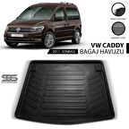 Volkswagen Caddy Bagaj Havuzu 2011 Sonrası Havuzlu Bagaj Paspası