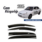 Cam Rüzgarlığı Hyundai Milenyum 2000-2003 Arası Mügen Tip Piano Black