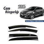 Cam Rüzgarlığı Renault Megane 3 2009-2016 Arası Mügen Tip Piano Black