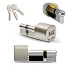 Kale Kilit 164ASYN Alarmlı Silindir 68 Mm Saten