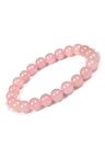 Hamilelik Doğal Taş Kadın Pembe Kuvars Bileklik