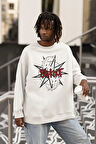 Slipknot Müzik Grubu Baskılı Unisex Oversize Sweatshirt