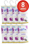 Wellnax Askılı Dolap Ve Çekmece Kokusu Valerian (8 adet)