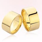 Harem Altın Sarı Düz Altın Alyans 5804