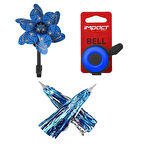 16-20 Jant Uyumlu Erkek Çocuk Bisikleti Aksesuar Seti Mavi  (Zil-Püskül-Rüzgar Gülü)